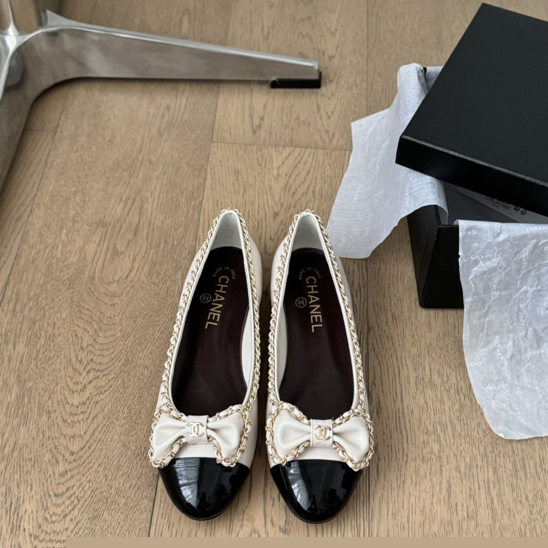 Ch*el flat shoes